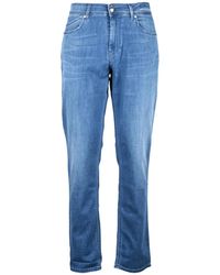 Re-hash - Light Cotton Elastane Stretch Jeans - Lyst