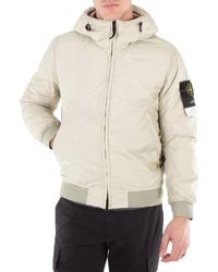 Stone Island - Plaster Crinkle Wind-Resistant Reps R-Ny Jacket - Lyst