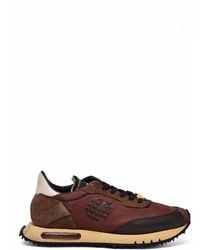 Be Positive - Leather/Polyester Sneakers - Lyst