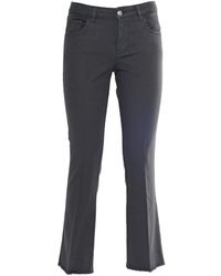 Fay - Flare Pants With Five-Pocket Design - Lyst