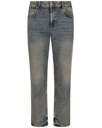 Represent - Straight-Leg Denim Jeans With Worn Effect - Lyst