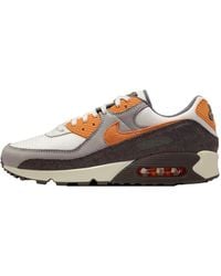 Nike - Air Max 90 Premium Flat Pewter Copper Moon Ib7467-029 - Lyst