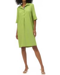 Joseph Ribkoff - Half Sleeve Striped Minimalist Shirt Dress - Lyst
