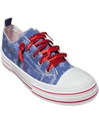 Very G - Aman Usa Lace Up Canvas Sneaker - Lyst