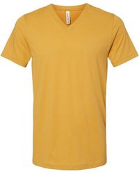 Bella Canvas - Jersey V-Neck Tee - Lyst