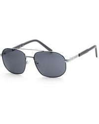 Guess - 57mm Blue Sunglasses Gf0250-90a - Lyst