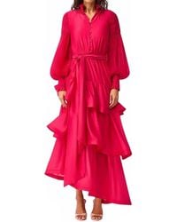 Elliatt - Thalia Asymmetrical Gown - Lyst