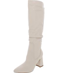Steve Madden - Collision Faux Leather Tall Knee-high Boots - Lyst
