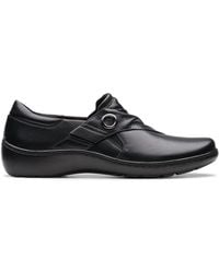 Clarks - Cora Aubrie Leather Shoes - Lyst
