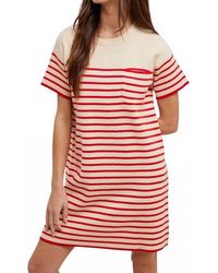 Wishlist - Striped Sweater Mini Dress - Lyst