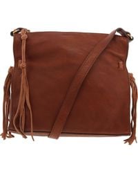 Lucky Brand - Erma Tassel Leather Crossbody Handbag - Lyst