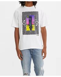 Levi's - Vintage Fit Surreal Clock Graphic Tee - Lyst