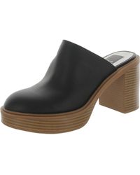 Dolce Vita - Faux Leather Slip On Mules - Lyst
