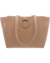 Vince Camuto - Livee To Pebbled Leather Tote Handbag - Lyst