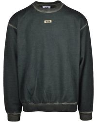 Gcds - Cotton Distressed Sweatshirt - Lyst