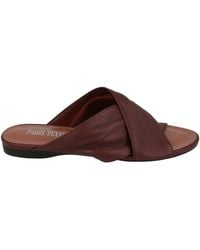 Paris Texas - Maria Flat Sandals - Lyst