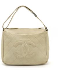 Chanel - Coco Mark Leather Shoulder Bag (pre-owned) - Lyst