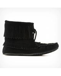 Manitobah - Harvester Lined Suede Moccasin Ankle Boot - Lyst