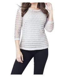 Angel - Open Stitch Pullover - Lyst