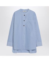 Max Mara - Striped Shirt /Sky - Lyst
