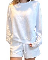 Bobi - Classic Raglan Pullover Sweater - Lyst