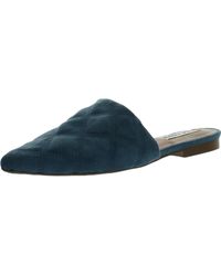 Steve Madden - Available Faux Suede Slip On Mules - Lyst
