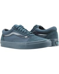 Vans - Old Skool Mono Dark Classic Low Top Sneakers Vn0A38G1Qkd - Lyst