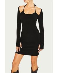 Pretty Garbage - Halter-Neck Mini Dress - Lyst