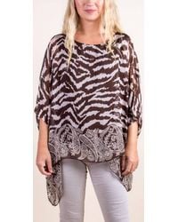 Gigi Moda - Seta Unica Kaftan Top - Lyst