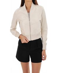 Lamarque - Kordella Reversible Leather Bomber Jacket - Lyst