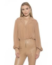 Alexia Admor - Mila Blouse - Lyst