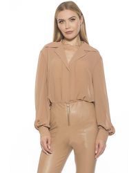 Alexia Admor - Mila Blouse - Lyst
