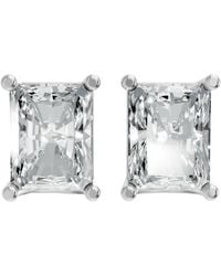 AAMIAA - Radiant Shape 4 Prong Push Back Studs - Lyst