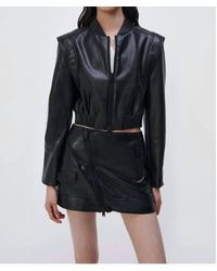 Jonathan Simkhai - Doreen Boxy Bomber Jacket - Lyst
