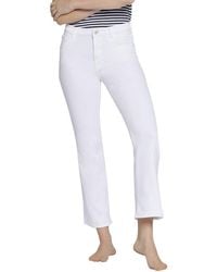 Current/Elliott - The Boulevard Optic White Bootcut Jean - Lyst