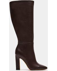 Steve Madden - Archers Leather Wide Calf - Lyst