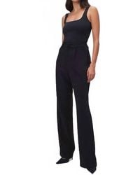 GOOD AMERICAN - Luxe Suiting Column Trouser - Lyst