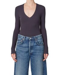 Citizens of Humanity - Florence V Neck Top - Lyst
