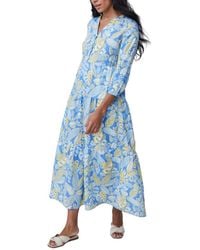 J.McLaughlin - Cunningham Linen-Blend Dress - Lyst