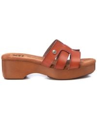 Xti - Slip On Platform Sandals - Lyst