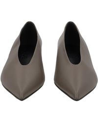 Aeyde - Pointed-Toe Nappa Leather Kitten Heels - Lyst