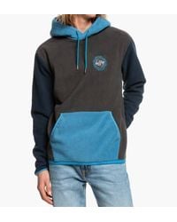 Quiksilver - Clean Coasts Fleece Hoodie - Lyst