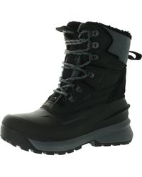 The North Face - Chilkat V 400 Suede Faux Fur Winter & Snow Boots - Lyst