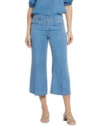 NYDJ - Tencel Wide Leg Jeans - Lyst