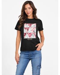 Guess - Eco Lumee Crewneck Tee - Lyst