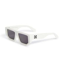 Off-White c/o Virgil Abloh - Sunglasses Geometric Full Rim, Frame And Dark Lens Oeri13Fvancouver1007 - Lyst
