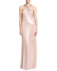 Halston - Sofie Jersey Gown - Lyst