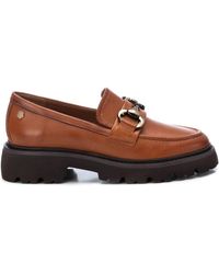 Xti - Carmela Leather Collection Moccasins By - Lyst