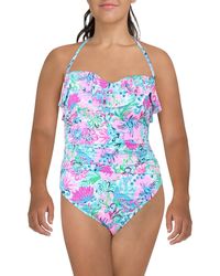 Lilly Pulitzer - Rubyann 1pc Printed Nylon One-piece Swimsuit - Lyst