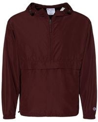 Champion - Packable Quarter-Zip Jacket - Lyst